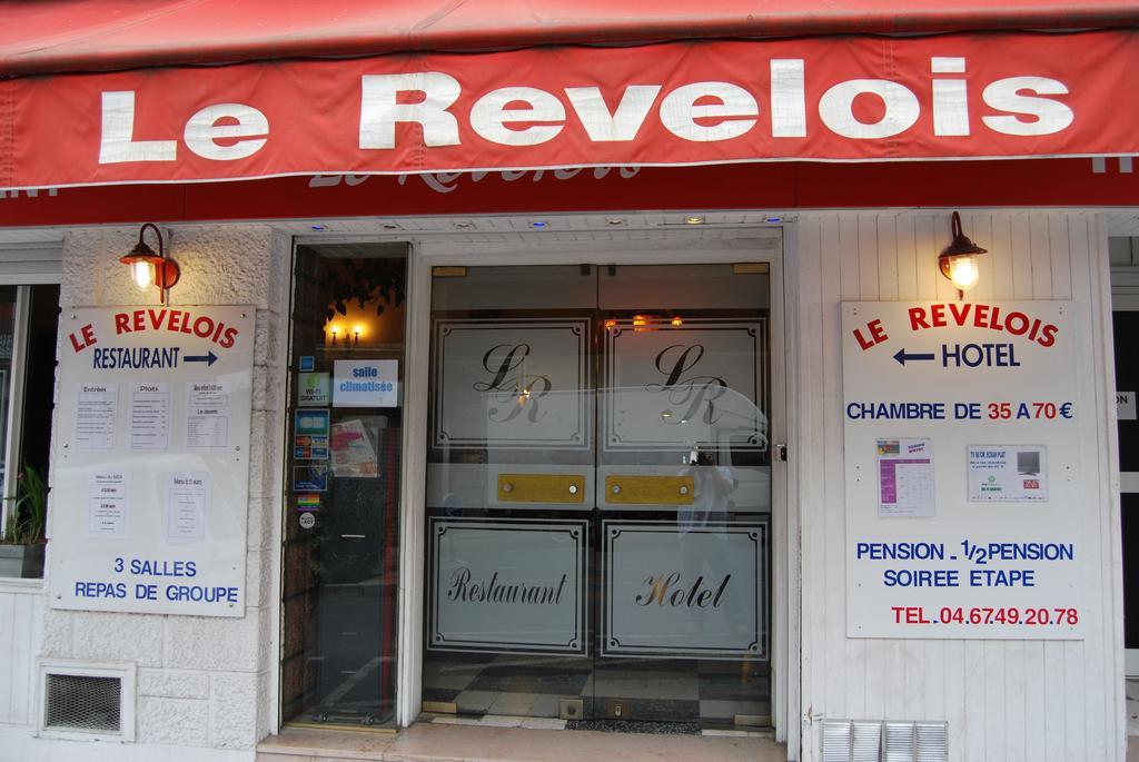 Le Revelois Restaurant Hotel Béziers Esterno foto